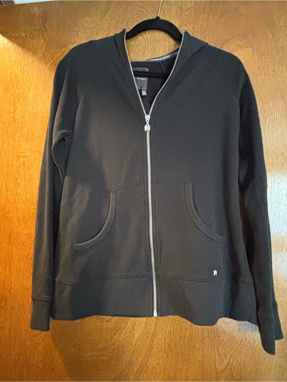 Victoria's Secret Black Hoodie with San Fran Logo Tag
